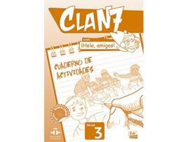 Livro Clan 7. Libro Ejercicios Nivel 3 de Maria Gomez Castro (Espanhol)