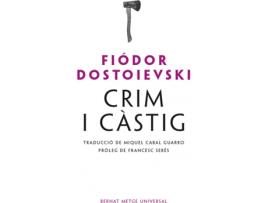 Livro Crim I Càstig de Dostoievski Fiódor (Catalão)