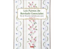 Livro Los Puntos De Bordado Esenciales de Atelier Fil (Espanhol)