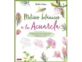 Livro Motivos Botánicos A La Acuarela de Kristin Tessen (Espanhol)