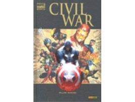 Livro Civil War de Mark Millar (Espanhol)