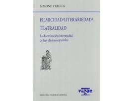 Livro Filmicidad / Literariedad / Teatralidad de Simone Trecca (Espanhol)