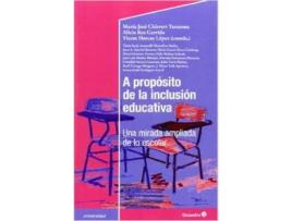 Livro A Proposito Inclusion Educativa de Mª Jose Chisvert (Espanhol)