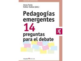 Livro Pedagogías Emergentes de Anna Fores (Espanhol)