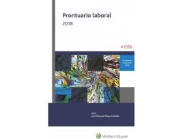 Livro Prontuario Laboral 2018 de José Manuel Moya Castilla (Espanhol)