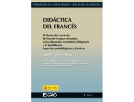 Livro Didáctica Del Francés. Formación Del Profesorado de Carmen Guillén Díaz (Espanhol)