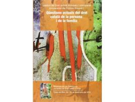 Livro Questions Actuals Dret Catala De La Persona Familia de Vários Autores (Catalão)
