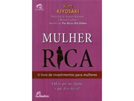 Livro Mulher Rica Livro De Investimento Para Mulheres de Kim Kiyosaki (Português)