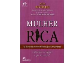 Livro Mulher Rica Livro De Investimento Para Mulheres de Kim Kiyosaki (Português)