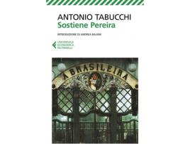 Livro Sostiene Pereira de Antonio Tabucchi (Italiano)