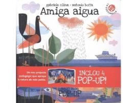 Livro Amiga Aigua de Gabriele Clima (Catalão)