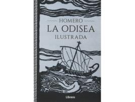 Livro Odisea Ilustrada, La de Homerus (Español) 