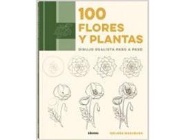 Livro 100 Flores Y Plantas de Melissa Washburn (Espanhol)