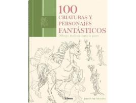 Livro 100 Criaturas Y Personajes Fantasticos de Brynn Metheneys (Espanhol)