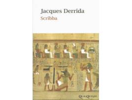 Livro Scribba de Jacques Derrida (Español)