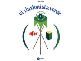 Livro Ilusionista Verde, El de Bruno Munari (Espanhol)