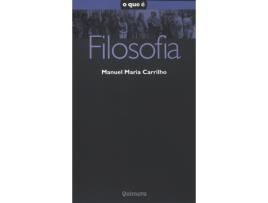 Livro Filosofia de Manuel Maria Carrilho (Portugués)