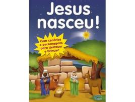 Livro Jesus Nasceu! (Com Cenários) de Vários Autores (Português)