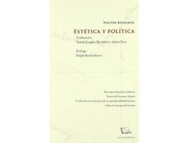 Livro Estetica Y Politica de Walter Benjamin (Espanhol)