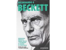 Livro Recordando A Beckett Entrevistas Inéditas A Samuel Beckett de Elizabeth Knowlson (Espanhol)