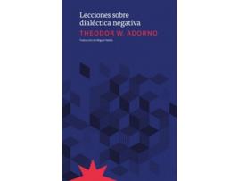 Livro Lecciones Sobre Dialéctica Negativa de Adorno Theodor (Español)