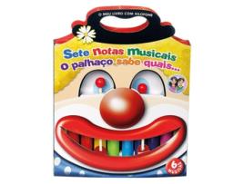 Livro Sete Notas Musicais - O Meu Primeiro Livro Com Xilofone de VVAA (Português)