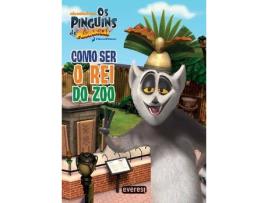 Livro Os Pinguins De Madagascar: Cómo Ser O Rei Do Zoo de Vários Autores (Português)