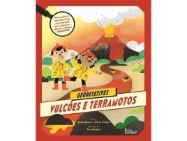 Livro Vulcões e Terramotos de Anita Ganeri e Chris Oxlade (Português)