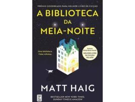 Livro A Biblioteca Da Meia-Noite de Matt Haig (Português)