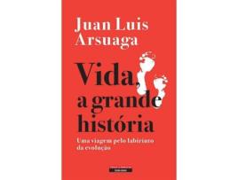 Livro Vida, a Grande História de Juan Luis Arsuaga (Português)