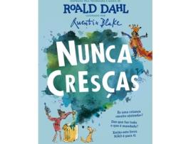 Livro Nunca Cresças de Roald Dahl (Português)