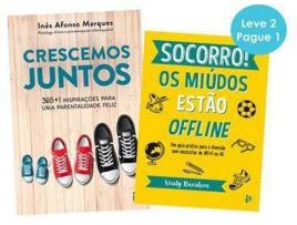 Livro Crescemos Juntos - Socorro! Os Miúdos Estão Offline de Inês Afonso Marques e Verity Davidson (Português)