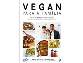 Livro Vegan para a Família de André Nogueira e Rita Parente (Português)