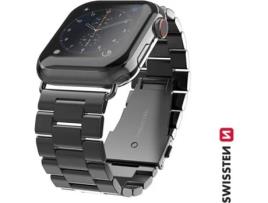 Bracelete Apple Watch 38/40 mm SWISSTEN Preto