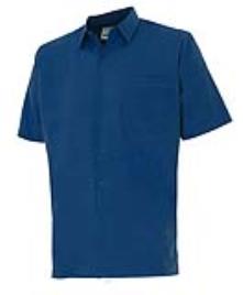 Camisa MANGA CURTA 1 BOLSO AZUL NAVY XL