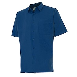 Camisa MANGA CURTA 1 BOLSO AZUL NAVY XL