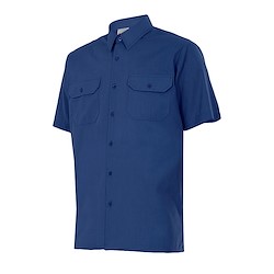 Camisa MANGA CURTA 2 BOLSOS AZUL XL