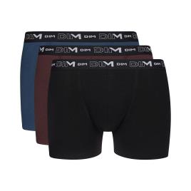 Dim Lote de 3 boxers, Coton Stretch