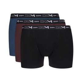 Dim Lote de 3 boxers, Coton Stretch