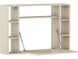 Estante ?BIM FURNITURE Muse Castanho (Aglomerado - 94x20x62 cm)