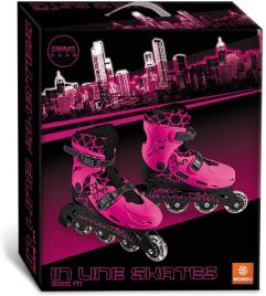 Patins em Linha - Rosa