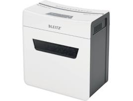 Alimentação manual para até 3 folhas de papel A4 (80 g). Gaveta de 10 L (125 folhas). Microcorte P5 de nível de segurança. Destrói grampos e clipes de papel.