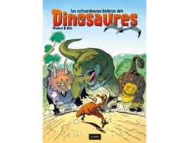 Livro Les Extraordinàries Històries Dels Dinosaures de Arnaud Plumeri (Catalão)