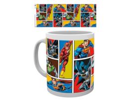 Caneca  Justice League Grid DC