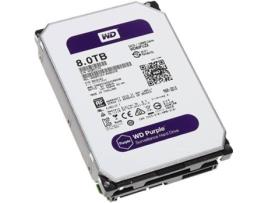 Disco HDD Interno WD PURPLE 8TB (8 TB - SATA - 5400 RPM)