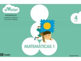Livro Matemáticas 4 Años 1ºtrim.¡A Volar! Todos Al Agua de Vários Autores (Espanhol)