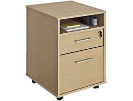 Bloco de Gavetas  Jarama Carvalho (70 x 47.5 x 45 cm  - Aglomerado, Melamina)