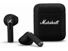 Auriculares Bluetooth True Wireless MARSHALL Minor III (In Ear - Microfone - Preto)