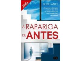 Livro de Bolso A Rapariga De Antes de J. P. Delaney (Português)