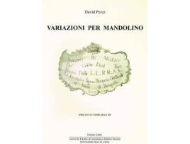 Livro Variazioni Per Mandolino - (Inclui Gravação Em Cd Áudio Interpretada Por José Grossinho)